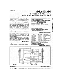 DataSheet MAX118 pdf